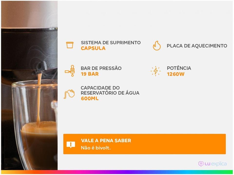 Cafeteira Nespresso Essenza Mini Vermelha - 1