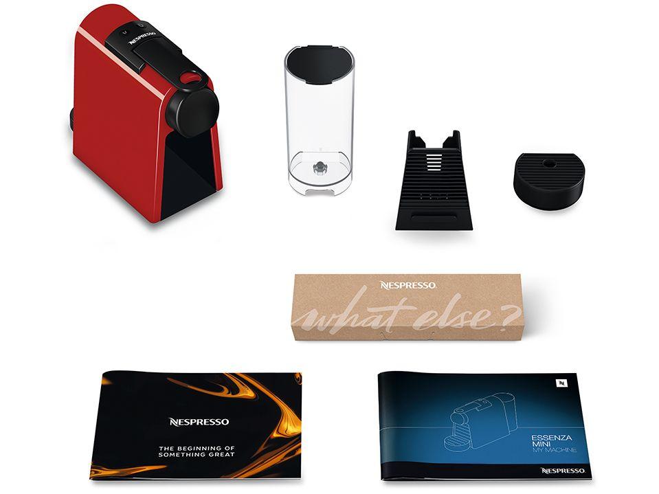Cafeteira Nespresso Essenza Mini Vermelha - 4