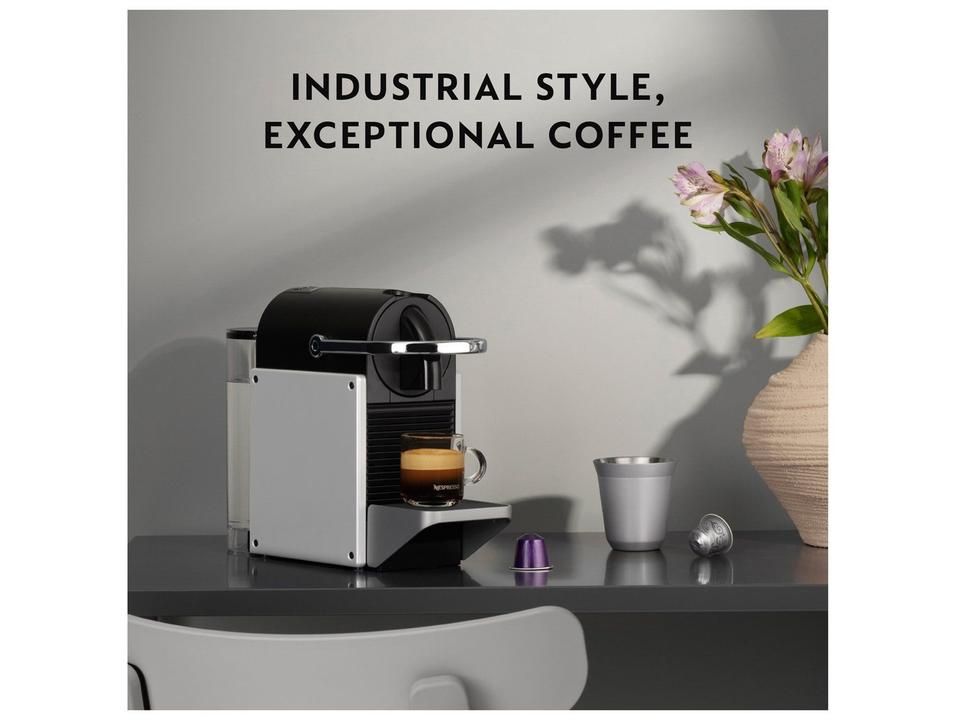 Cafeteira Nespresso Pixie Prata - 3