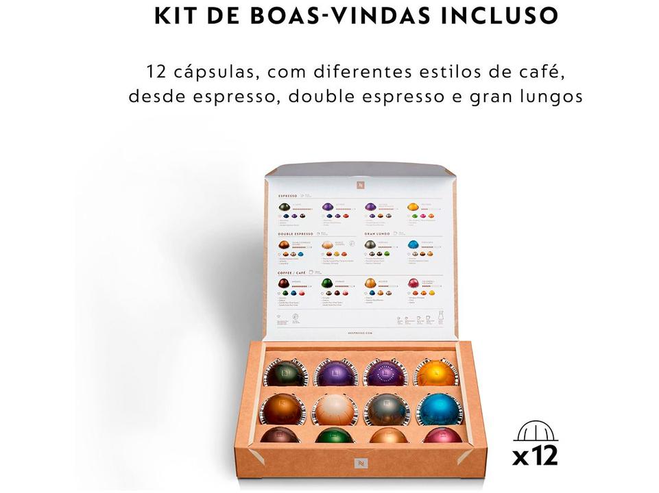 Cafeteira Nespresso Premium Vertuo Pop+ Titânio Modelo Exclusivo Magalu - 11