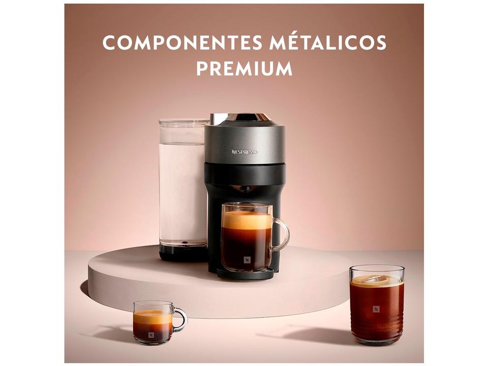 Cafeteira Nespresso Premium Vertuo Pop+ Titânio Modelo Exclusivo Magalu - 8