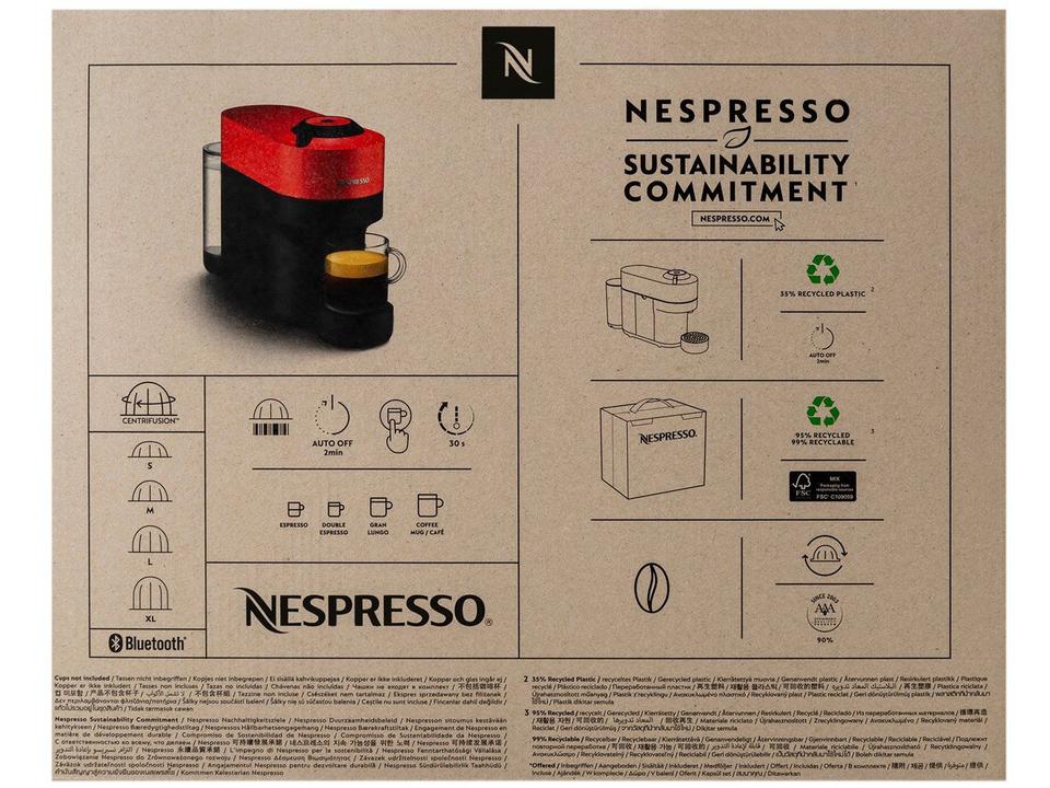 Cafeteira Nespresso Vertuo Pop Branca - 19