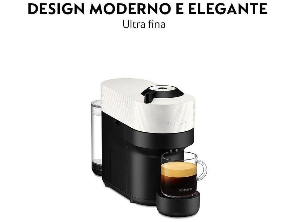 Cafeteira Nespresso Vertuo Pop Branca - 13