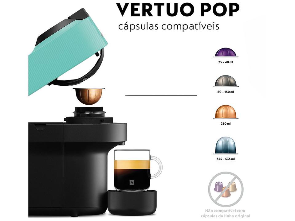 Cafeteira Nespresso Vertuo Pop - 9