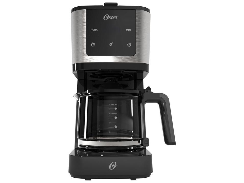 Cafeteira Oster OCAF550 com Timer até 30 Cafés Inox e Preta - 10