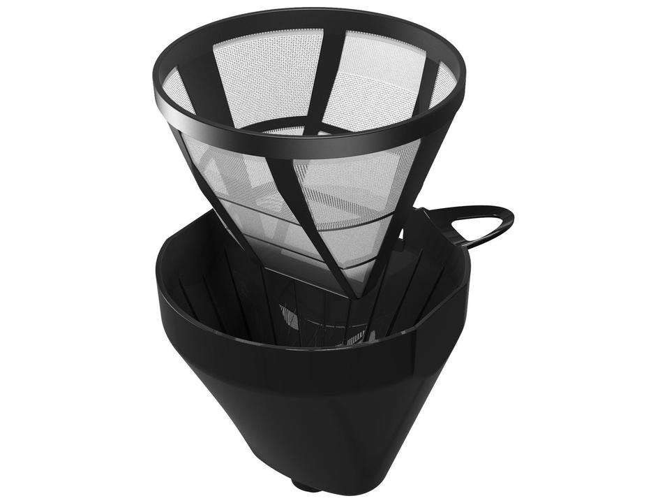 Cafeteira Oster OCAF550 com Timer até 30 Cafés Inox e Preta - 7