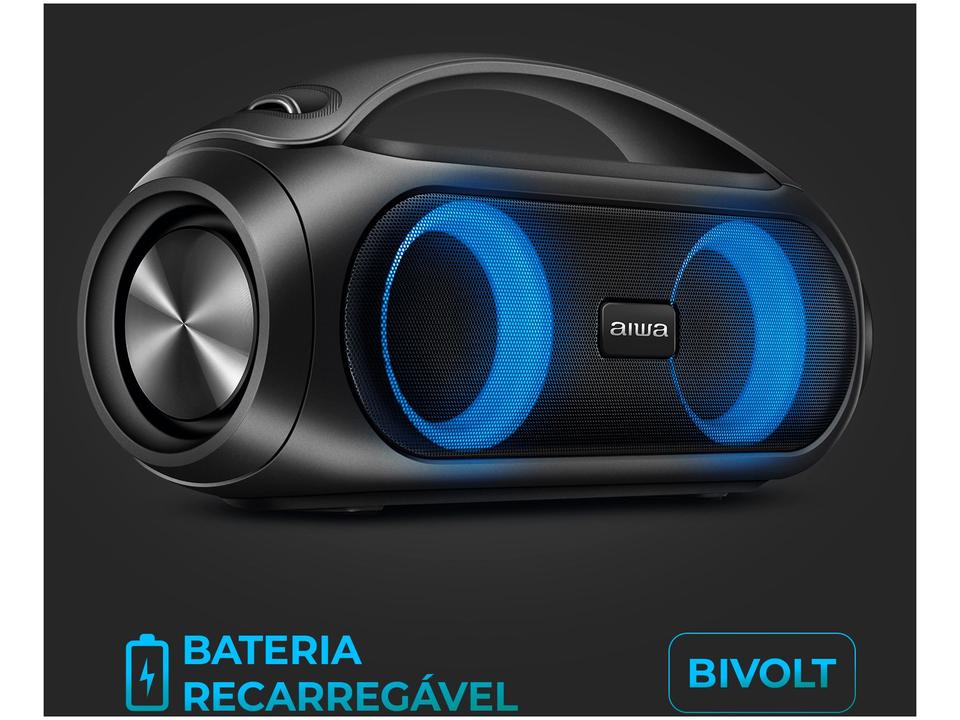 Caixa de Som Aiwa AWS-BBS-02 Portátil 50W - 2