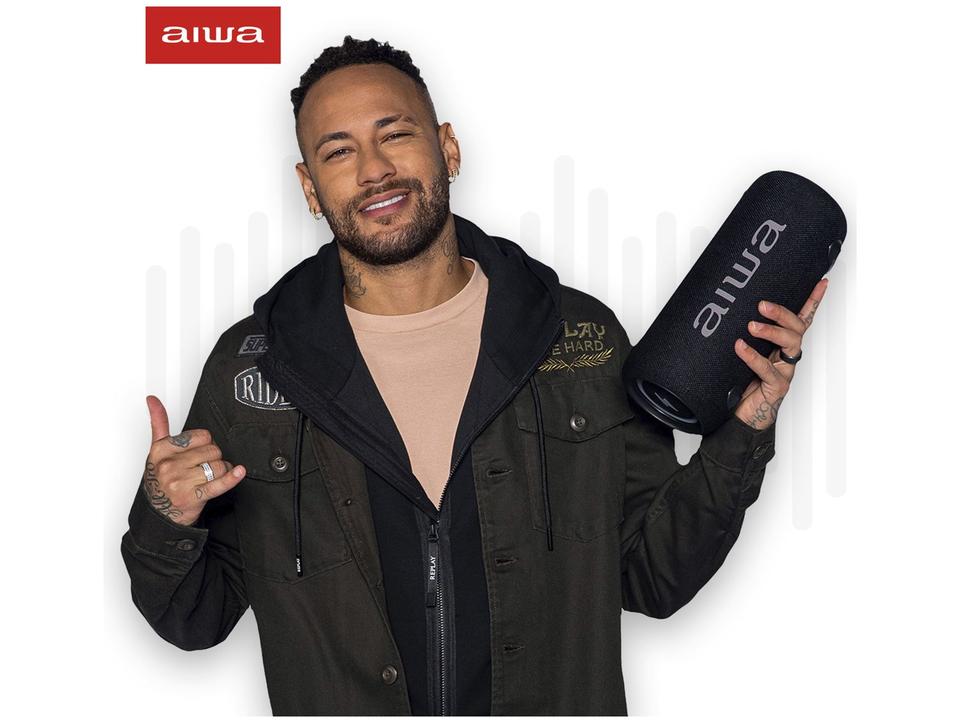 Caixa de Som Aiwa AWS-SP-04-LB Bluetooth Portátil 40W USB - 1