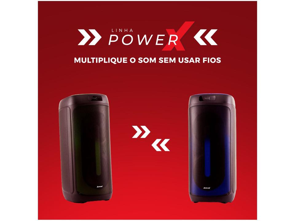Caixa de Som Amplificada Bluetooth Amvox - 6