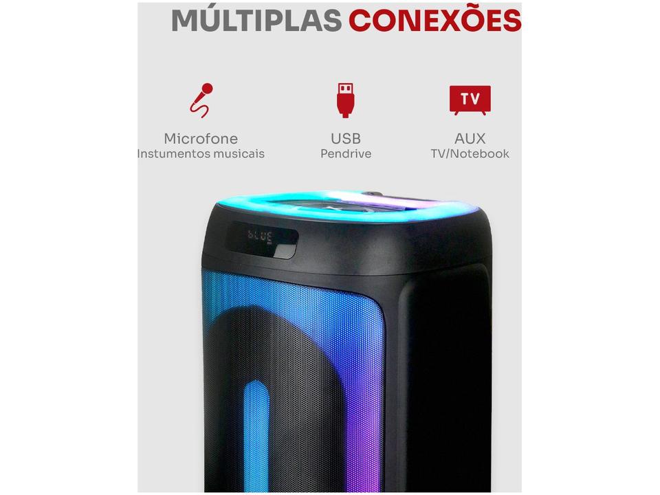 Caixa de Som Amplificada Bluetooth Amvox - 5