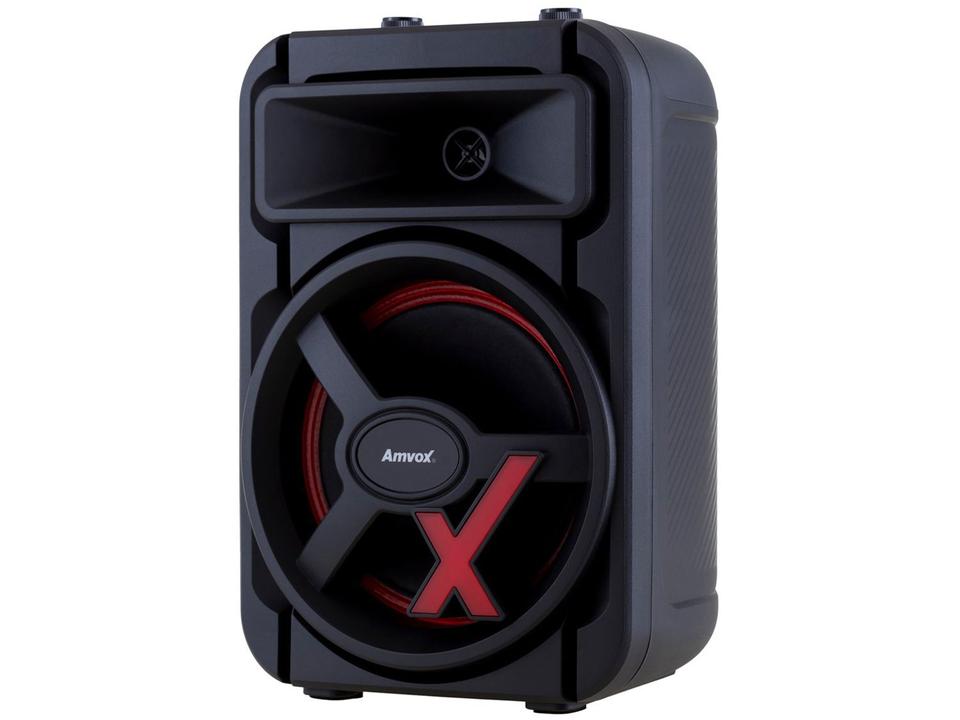 Caixa de Som Amplificada Bluetooth Amvox ACA 251 New X 250W 8” USB com Tweeter - 5