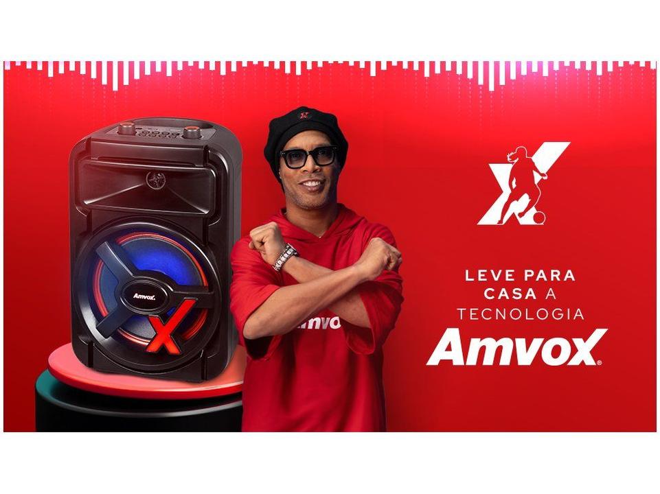 Caixa de Som Amplificada Bluetooth Amvox - 1