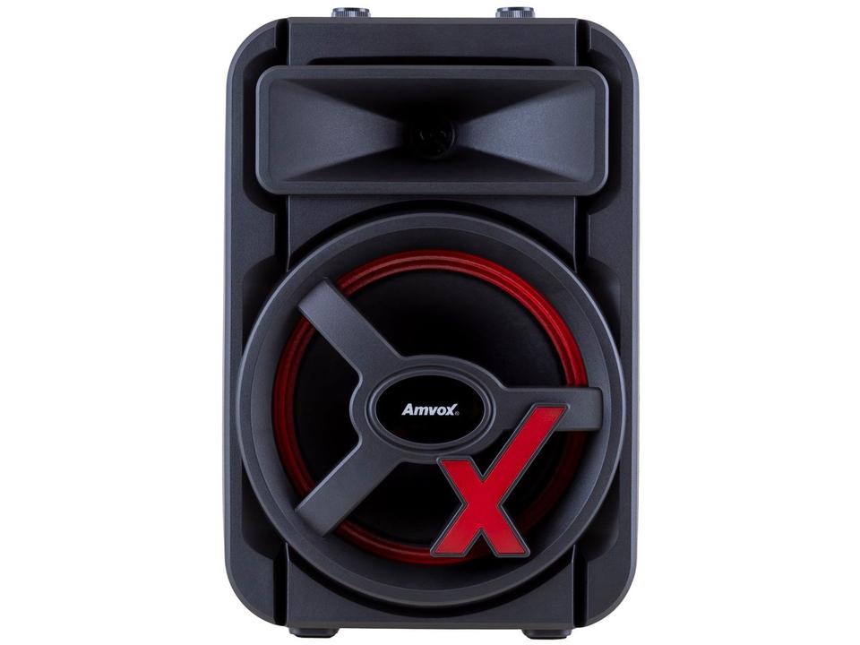 Caixa de Som Amplificada Bluetooth Amvox ACA 251 New X 250W 8” USB com Tweeter - 4