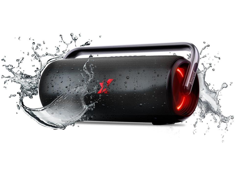 Caixa de Som Amplificada Bluetooth Amvox Boom Vox ACA 610W RMS USB - 11