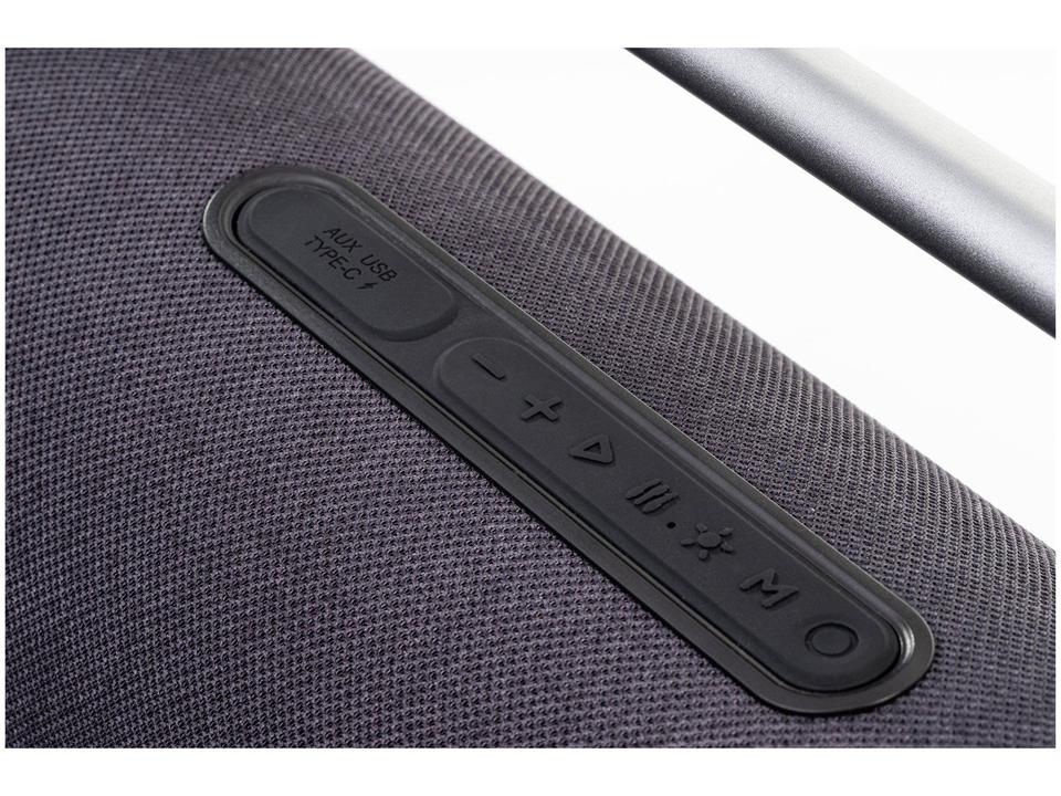 Caixa de Som Amplificada Bluetooth Amvox Boom Vox ACA 610W RMS USB - 24