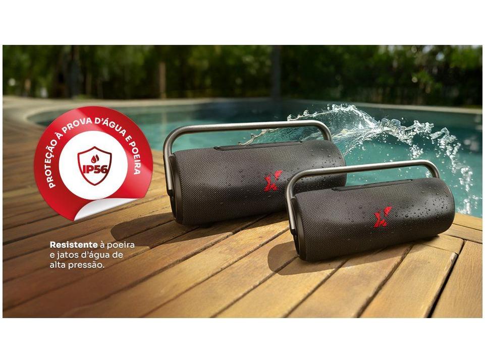 Caixa de Som Amplificada Bluetooth Amvox Boom Vox ACA 610W RMS USB - 7