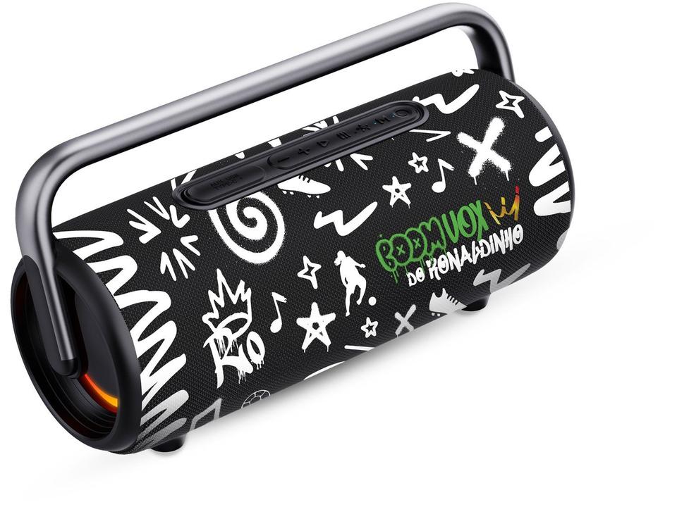 Caixa de Som Amplificada Bluetooth Amvox Boom Vox ACA 610W RMS USB - 15