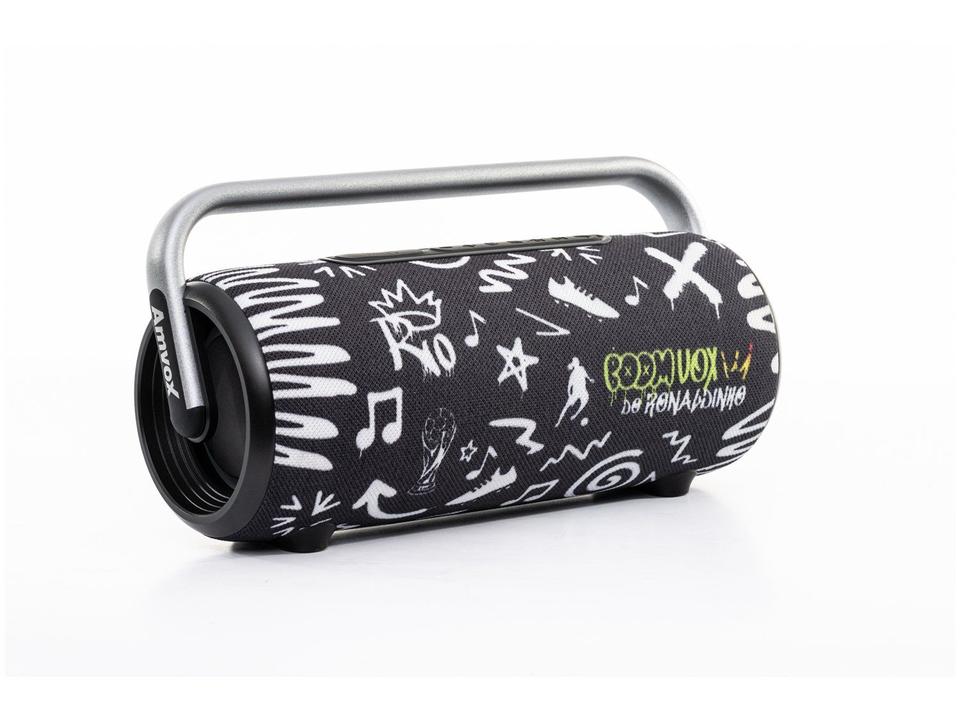 Caixa de Som Amplificada Bluetooth Amvox Boom Vox ACA 610W RMS USB - 17