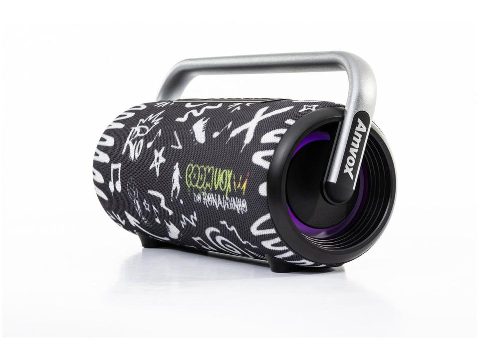Caixa de Som Amplificada Bluetooth Amvox Boom Vox ACA 610W RMS USB - 21