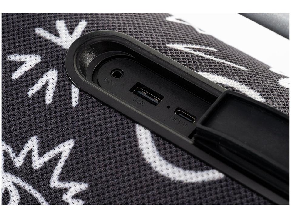 Caixa de Som Amplificada Bluetooth Amvox Boom Vox ACA 610W RMS USB - 24