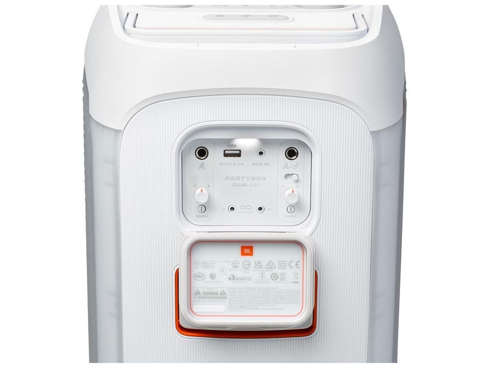 Caixa de Som Amplificada Bluetooth JBL Party Box Club 120 160W USB - 7
