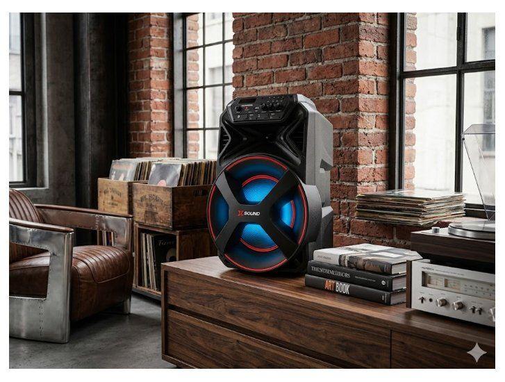 Caixa de Som Amplificada Bluetooth Mondial XSound CM-300-N 300W RMS USB - 2