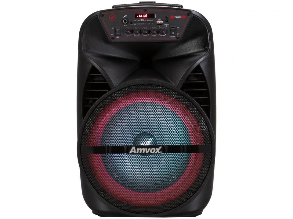 Caixa de Som Amvox Aca 380 Viper Bluetooth - Amplificada 380W USB com Tweeter - 3