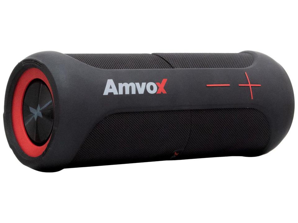 Caixa de Som Amvox Duo X Bluetooth Portátil - Amplificada 20W à Prova de Água - Bivolt