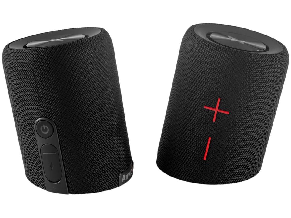 Caixa de Som Amvox Duo X Bluetooth Portátil - 8