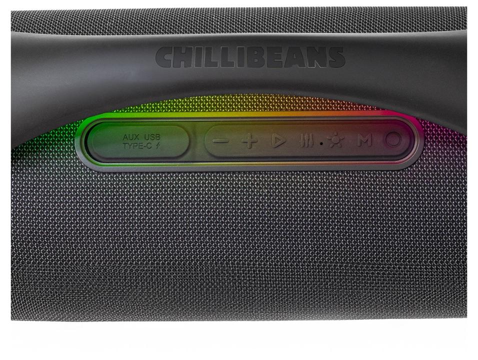 Caixa de Som Chillibeans Boombox G JM3500 Bluetooth Amplificada Portátil 200W - 8