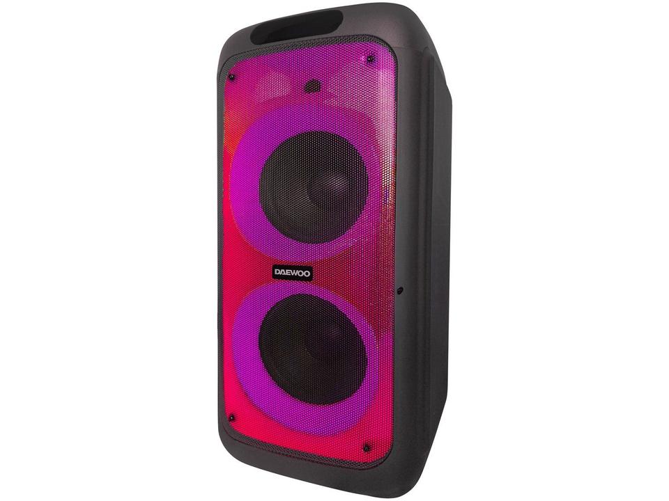 Caixa de Som Daewoo Bright DW 2000 Bluetooth Amplificada Portátil 1200W USB - 16