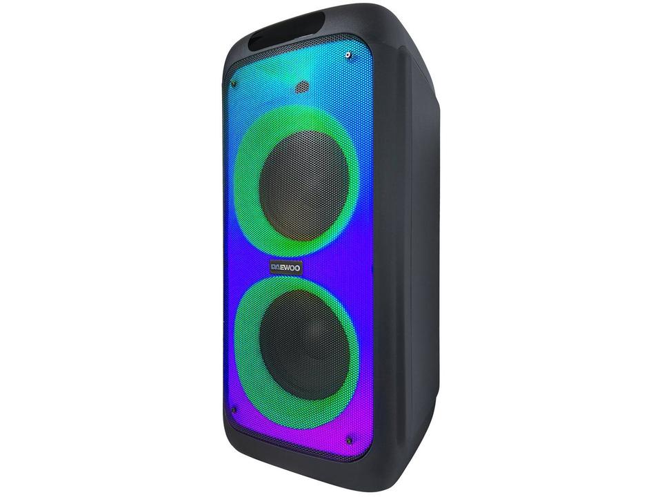 Caixa de Som Daewoo Bright DW 2000 Bluetooth Amplificada Portátil 1200W USB - 10
