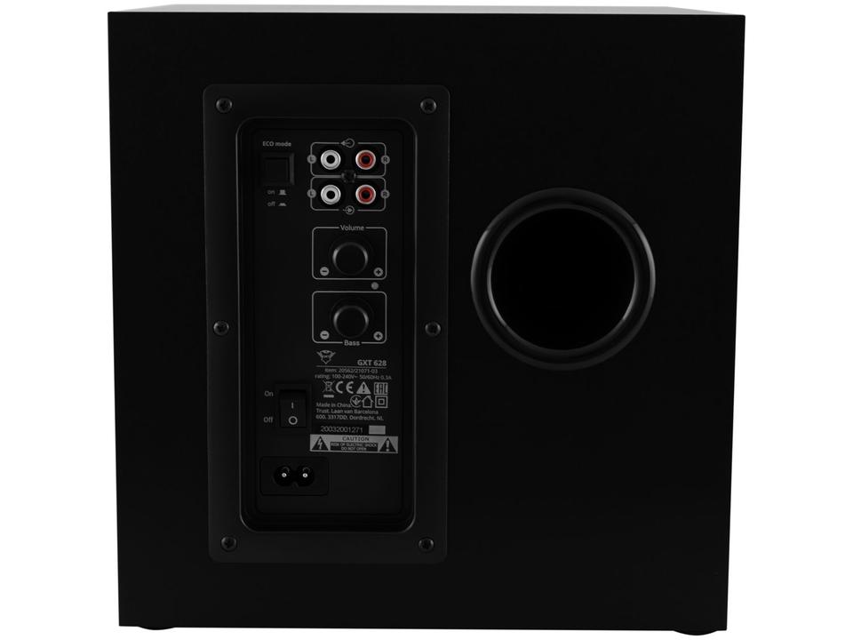 Caixa de Som Gamer Trust 2.1 120W RMS - GXT 628 - 5