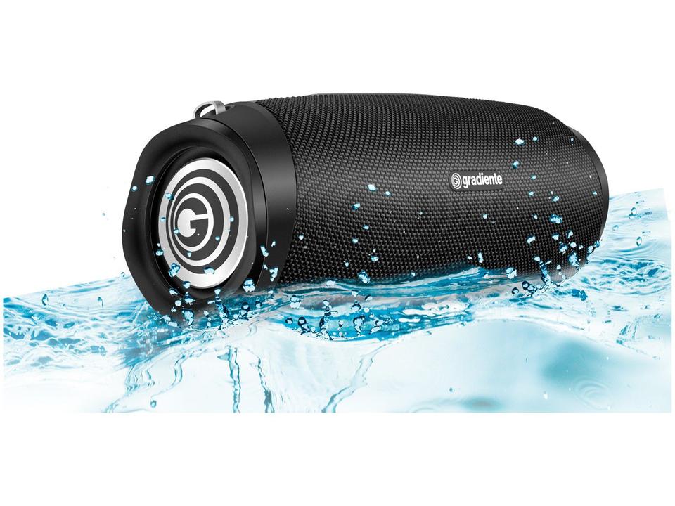 Caixa de Som Gradiente Aqua Powerful Bluetooth - 5