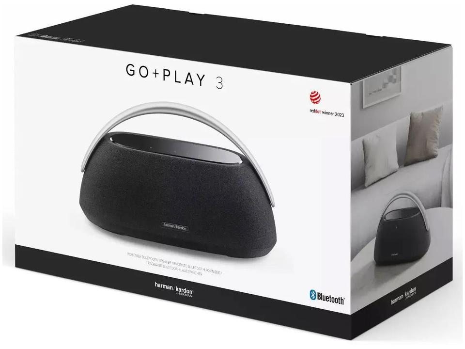 Caixa de Som Harman Kardon Go + Play 3 - Bluetooth Amplificada Portátil - Bivolt - 14