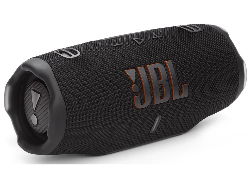 Caixa de Som JBL Charge 6 JBLCHARGE6BLKBR Bluetooth Amplificada Portátil IP68 30W RMS - 10