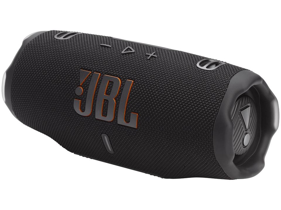 Caixa de Som JBL Charge 6 JBLCHARGE6BLKBR Bluetooth Amplificada Portátil IP68 30W RMS - 6