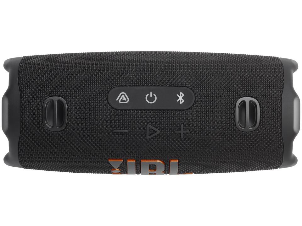 Caixa de Som JBL Charge 6 JBLCHARGE6BLKBR Bluetooth Amplificada Portátil IP68 30W RMS - 9