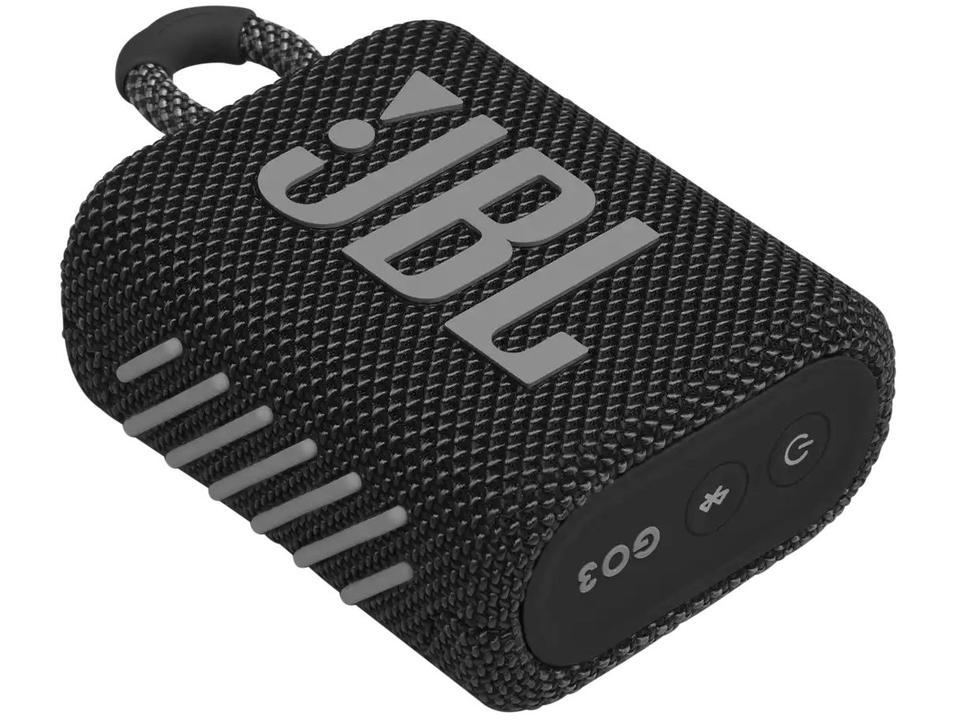 Caixa de Som JBL Go 3 Bluetooth Portátil - 4,2W - Bivolt - 8