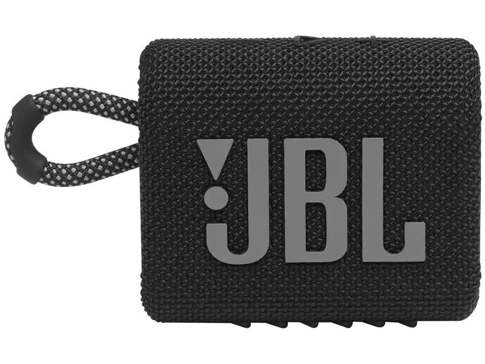 Caixa de Som JBL Go 3 Bluetooth Portátil - 4,2W - Bivolt - 3