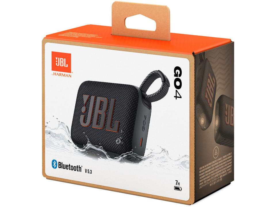 Caixa de Som JBL GO4 Bluetooth Ativa - 12