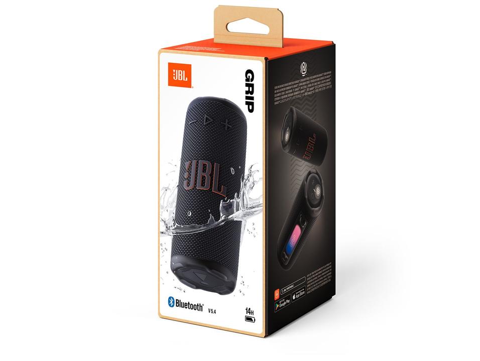 Caixa de Som JBL Grip Bluetooth Amplificada Portátil à Prova de Água 16W - 10