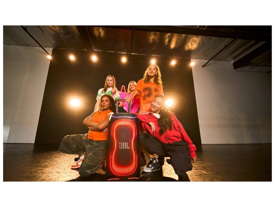 Caixa de Som JBL PartyBox 330 Bluetooth Amplificada Portátil 280W USB - 18