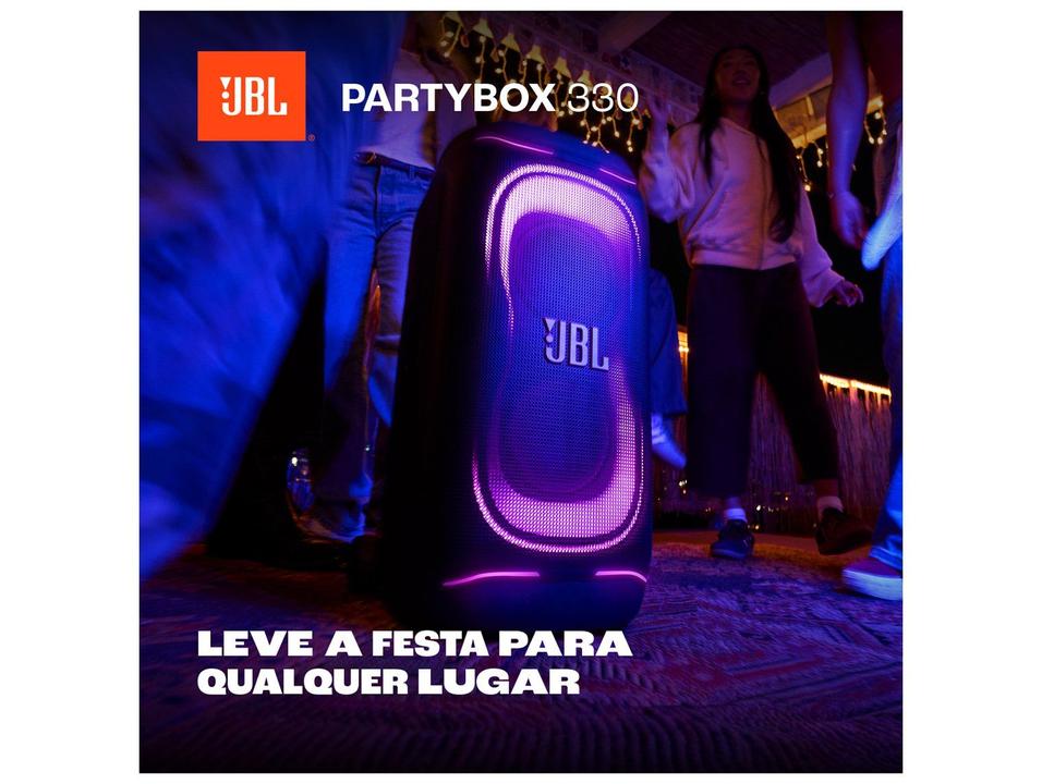 Caixa de Som JBL PartyBox 330 Bluetooth Amplificada Portátil 280W USB - 1