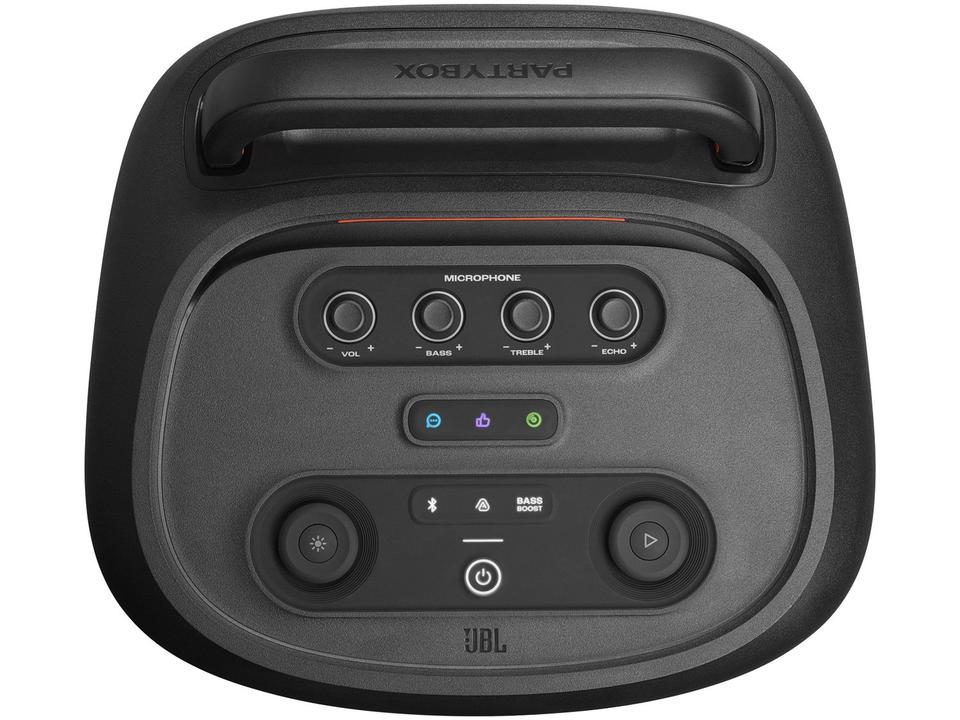 Caixa de Som JBL PartyBox 520 JBLPARTYBOX520BR Bluetooth Amplificada Portátil IPX4 400W RMS - 10
