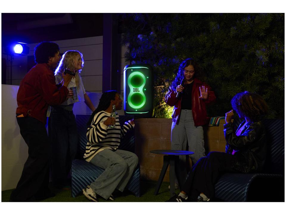 Caixa de Som JBL PartyBox 520 JBLPARTYBOX520BR Bluetooth Amplificada Portátil IPX4 400W RMS - 6