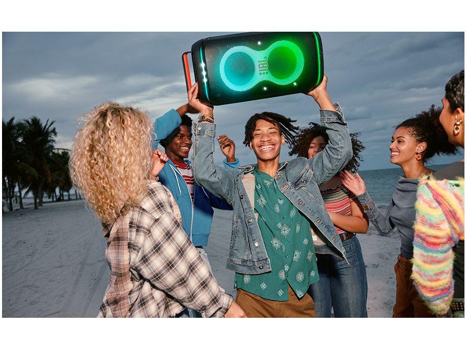 Caixa de Som JBL PartyBox Club 120 Bluetooth Amplificada Portátil 160W USB - 1