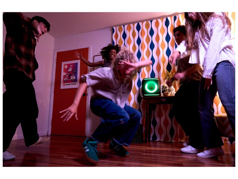 Caixa de Som JBL PartyBox Encore 2 Bluetooth Amplificada Portátil 100W RMS USB-C - 7