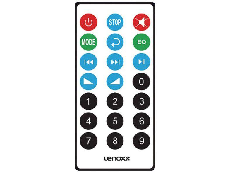 Caixa de Som Lenoxx CA 80 Bluetooth Portátil - Amplificada 120W USB - Bivolt - 8
