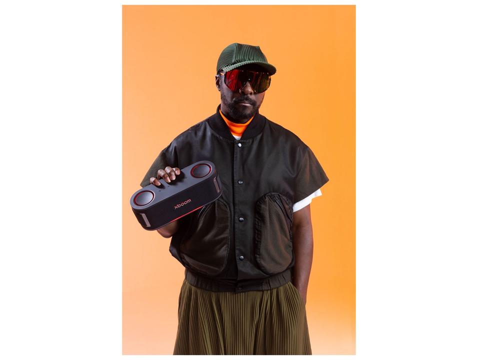 Caixa de Som LG Xboom by Will.i.am Bounce Bluetooth Amplificada Portátil 40W - 4